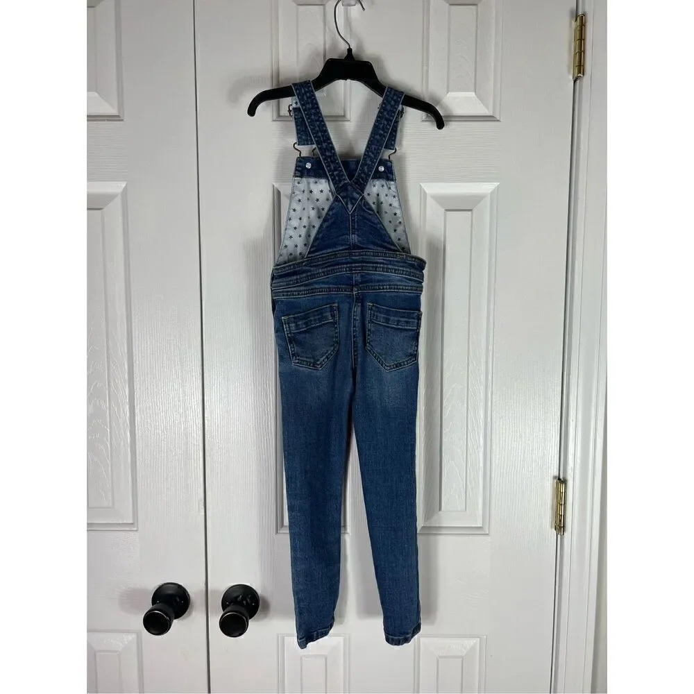 Boden Girls Denim Overalls Size 3/4y